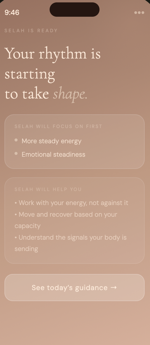Selah app